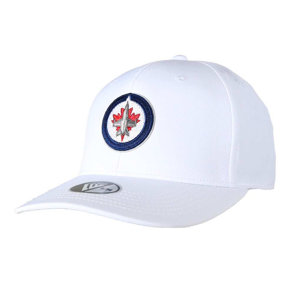 RISE LOGO FLEX CAP WHITE