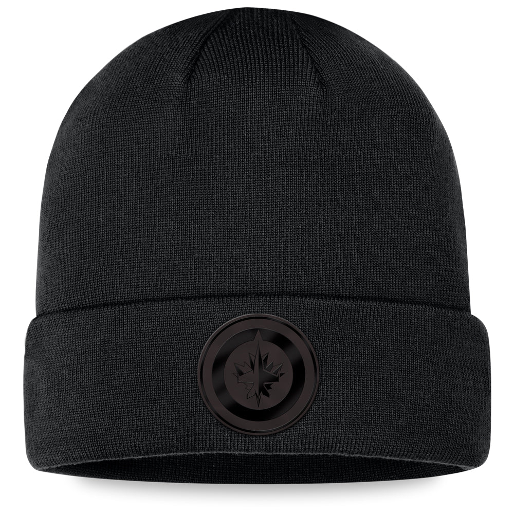 TONAL CUFFED BEANIE KNIT