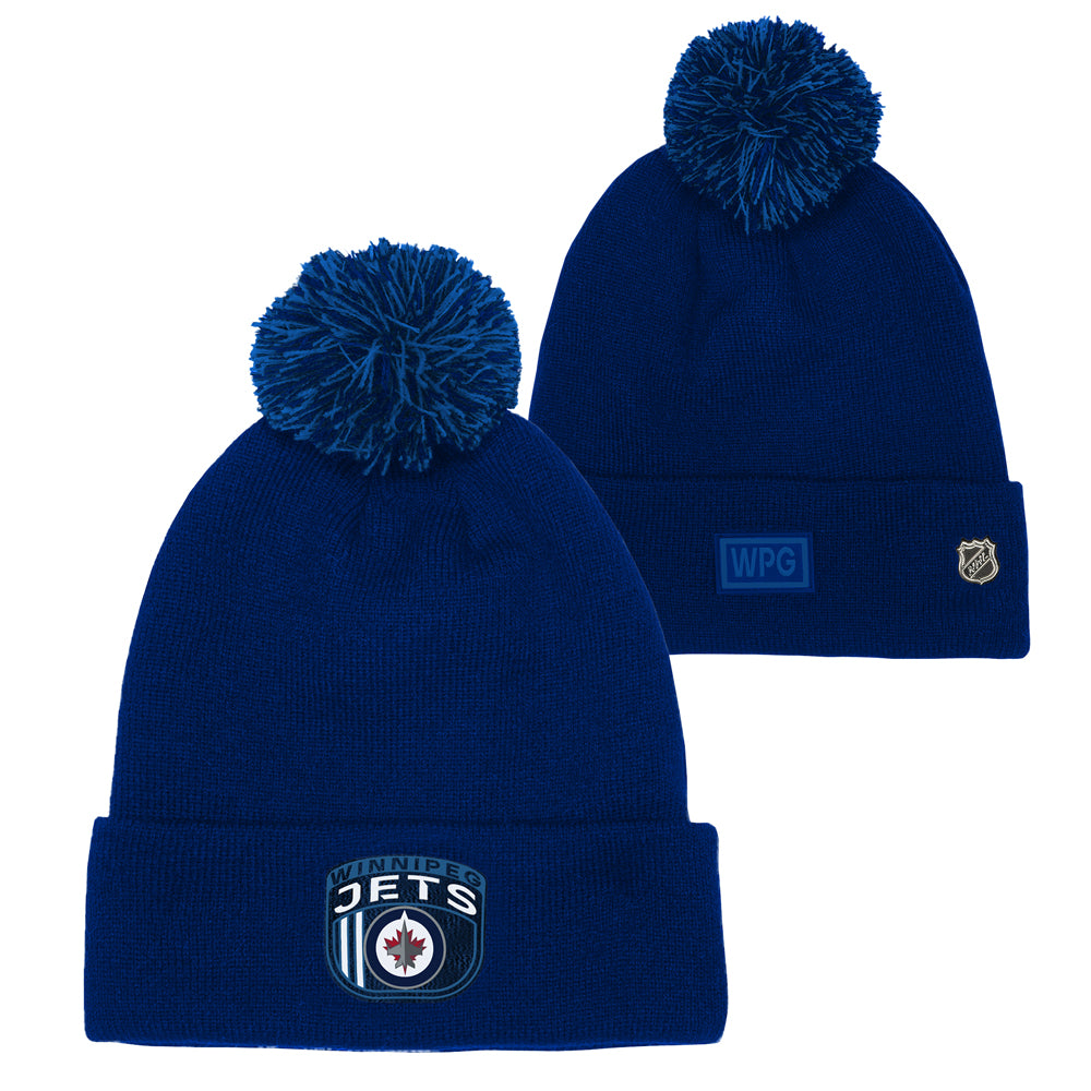 YOUTH DRAFT BEANIE W/POM 24