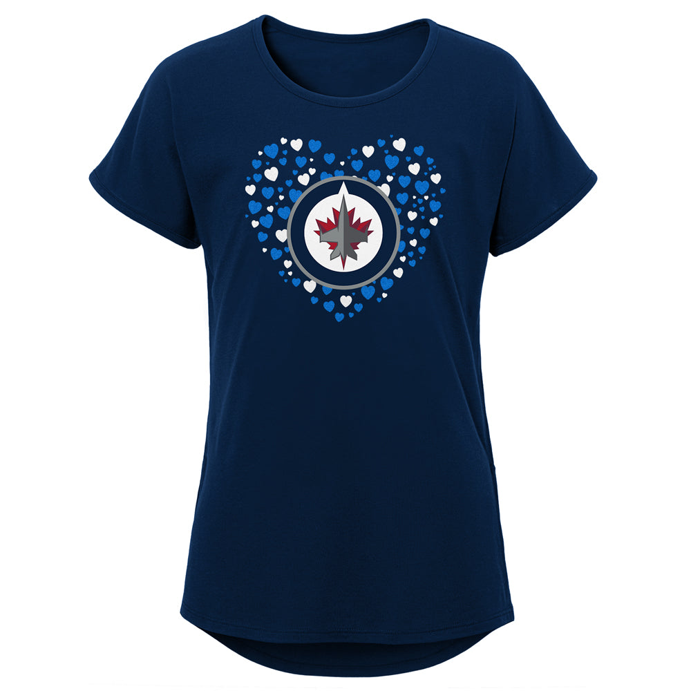 YOUTH GIRLS TEAM LOVE TEE