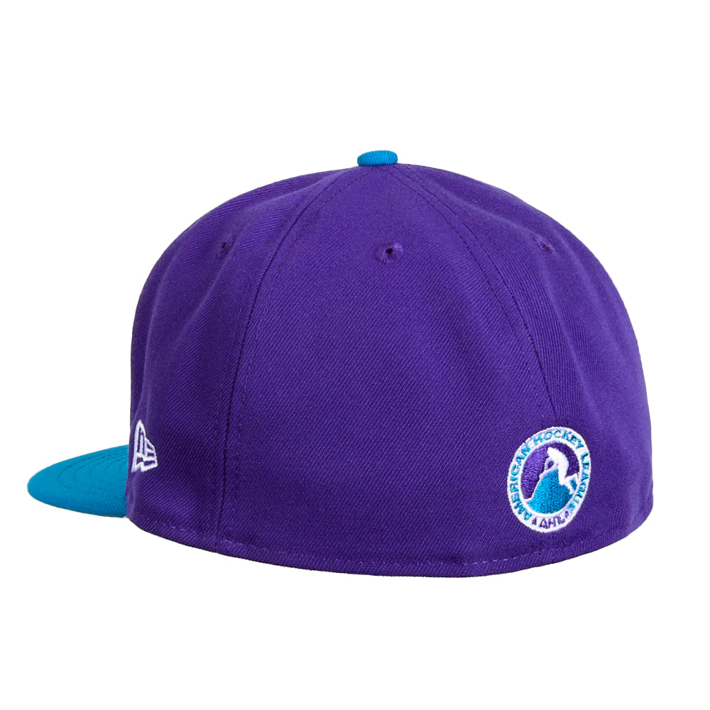 MOOSE 5950 RETRO LOGO CAP PUR/TEA