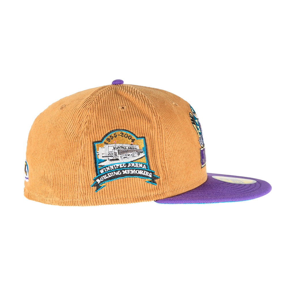 MOOSE 5950 WHEAT/PURPLE CAP