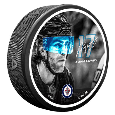 NEON PLAYER PUCK - 17 LOWRY