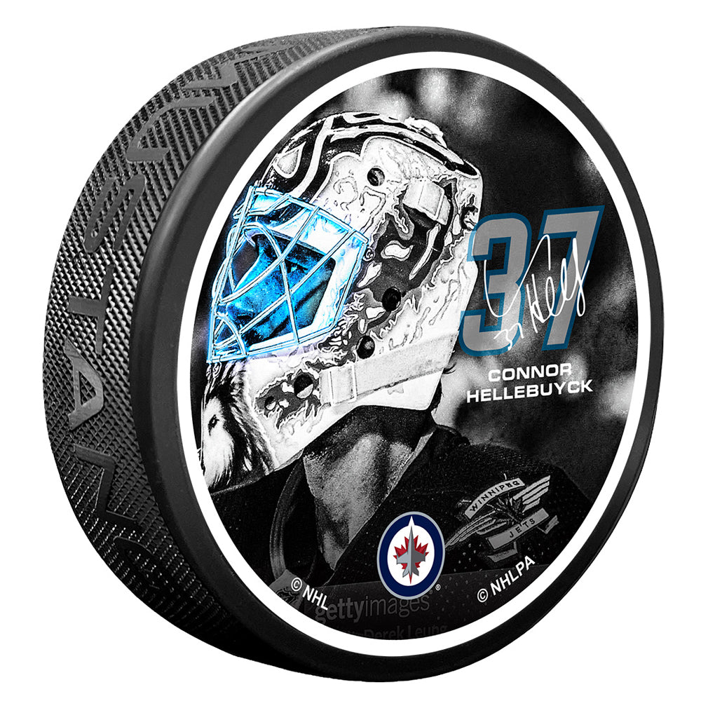 NEON PLAYER PUCK - 37 HELLEBUYCK