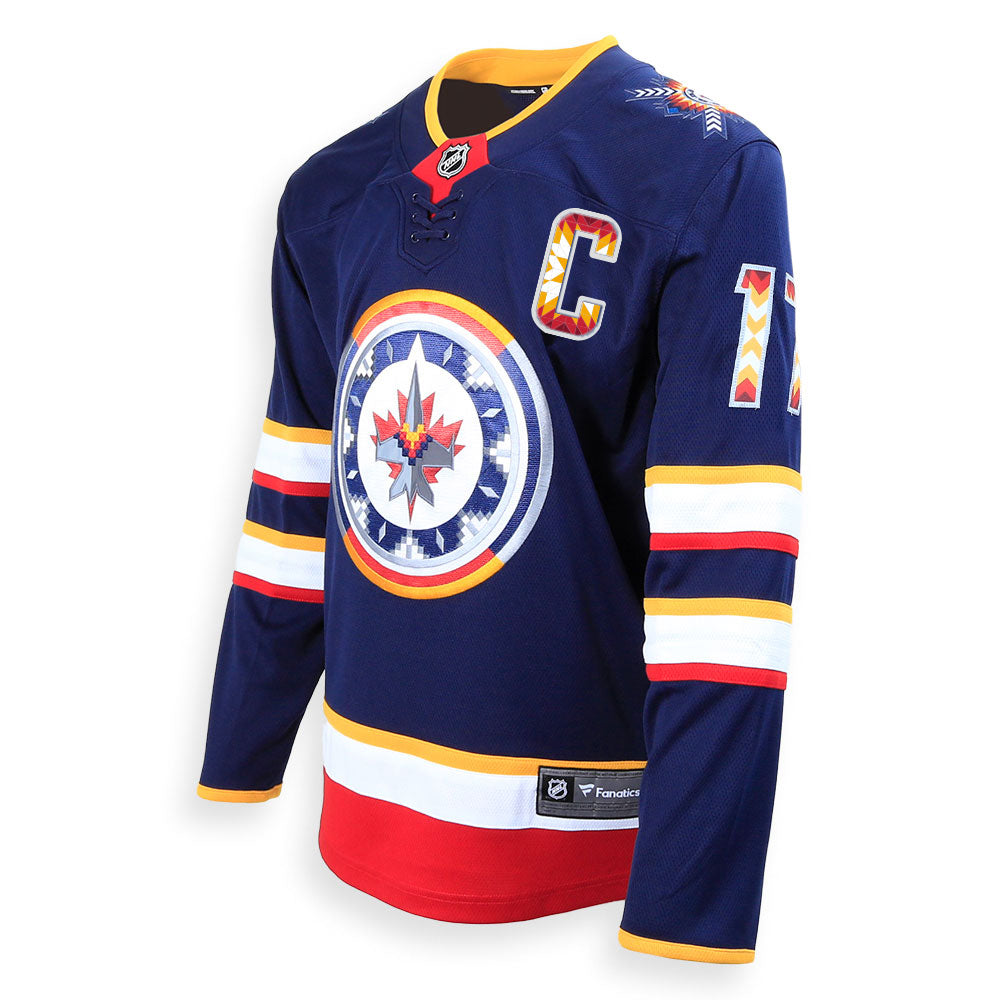 Winnipeg Jets Lowry Retro Jersey Adam Lowry Signed Winnipeg Jets