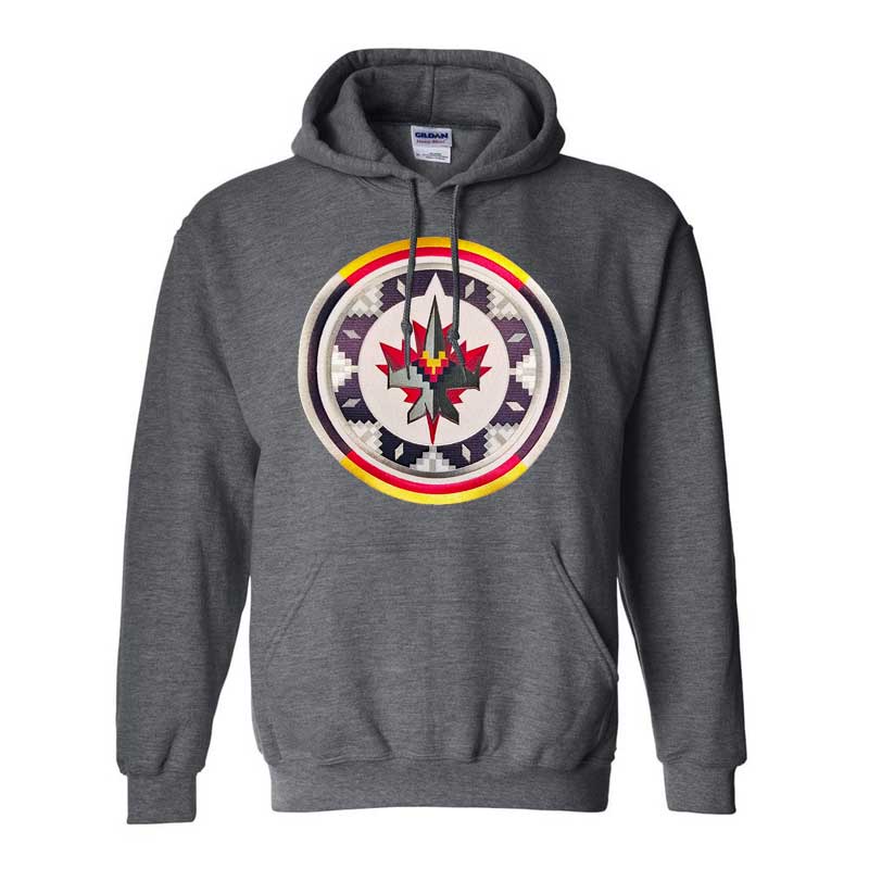 WASAC CREST HOODY CHARCOAL