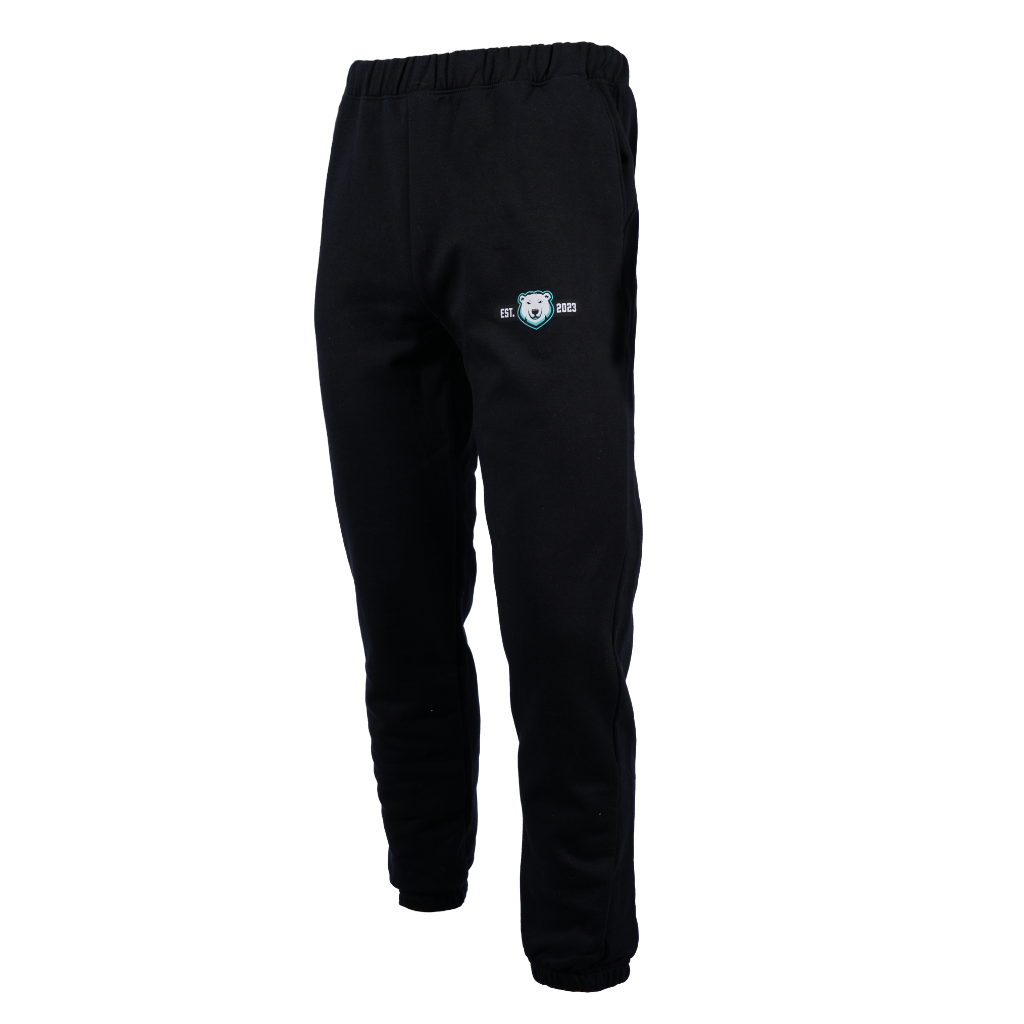 SEA BEARS ESTABLISHED JOGGERS BLACK