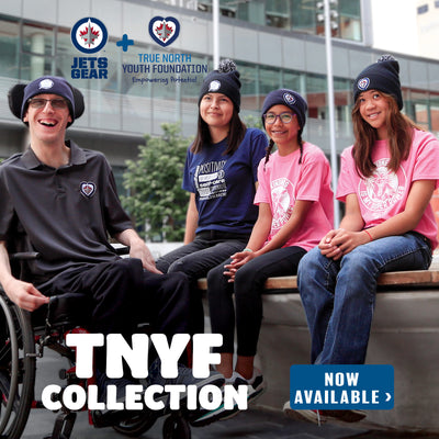 Select @nhljets Game Used Gear is now available at all Jets Gear locations!  See in-store for details. More available online at True North…