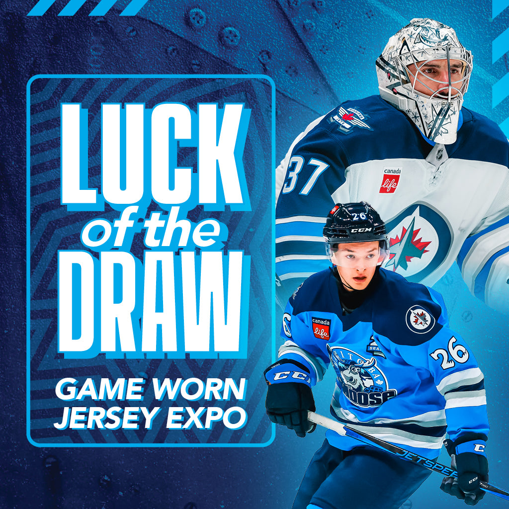 GAME WORN "LUCK OF THE DRAW" SPOT