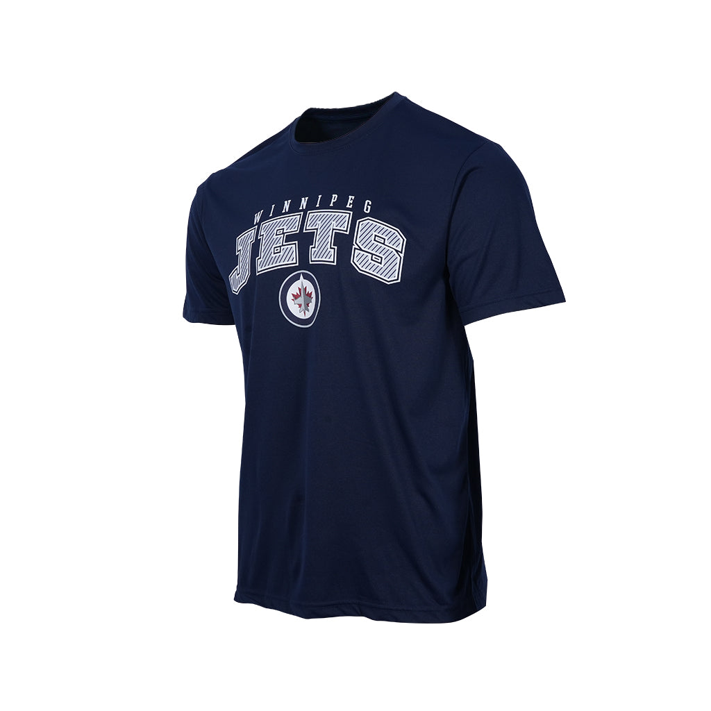 ANTHEM PINSTRIPED ARCH T-SHIRT
