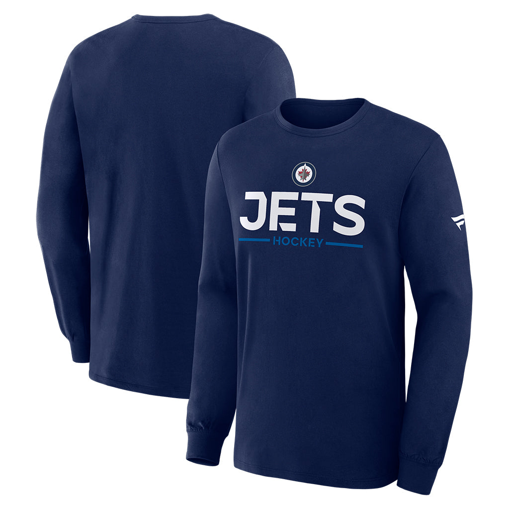 AP PRIMARY L/S T-SHIRT NAVY 25