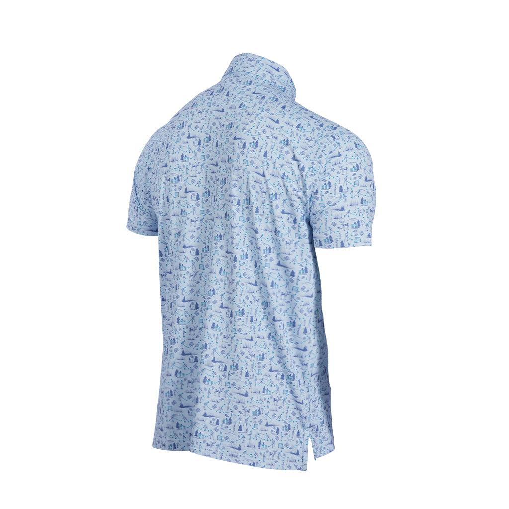 BREEZY ALT STICK AND PUCK POLO