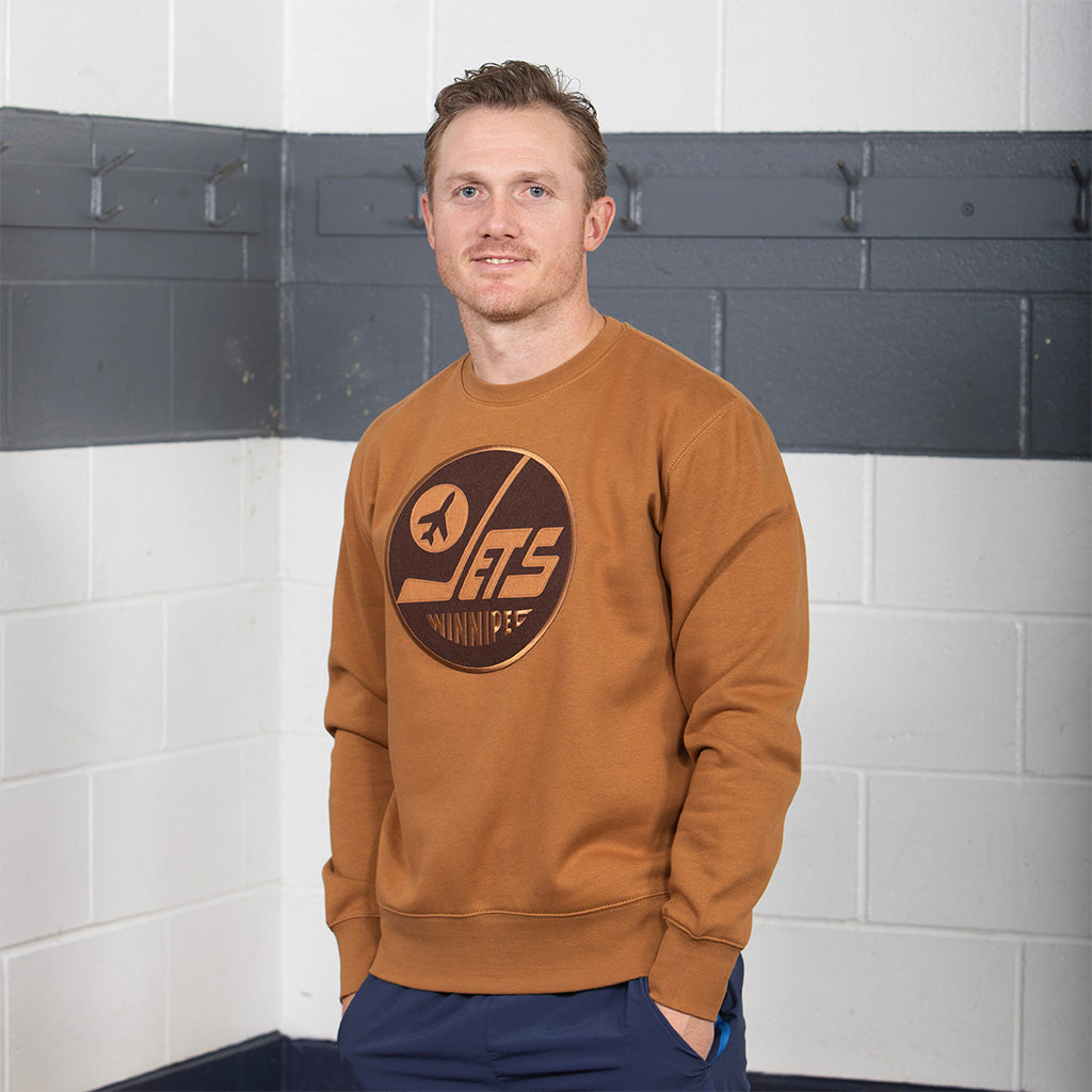 JG ALT BROWN CREST CREW