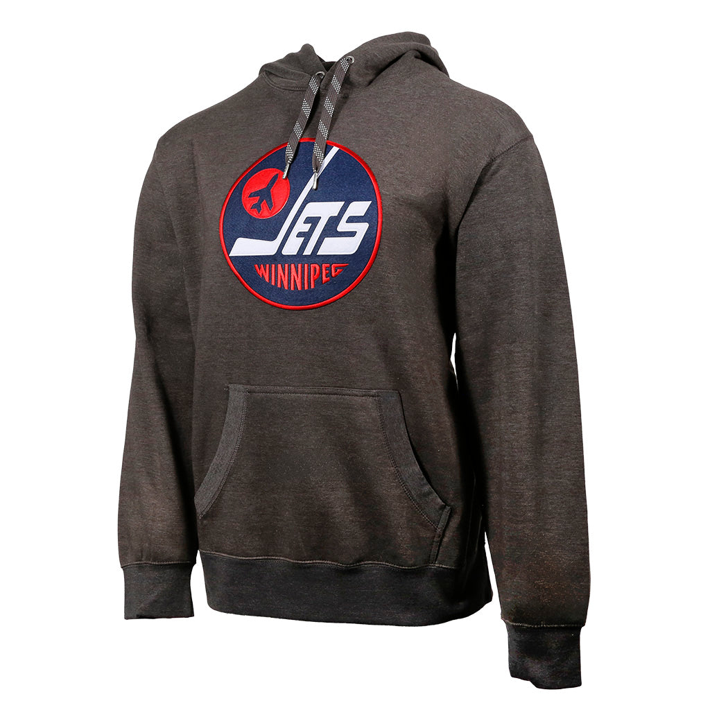 JG ALTERNATE CREST HOOD CHARCOAL