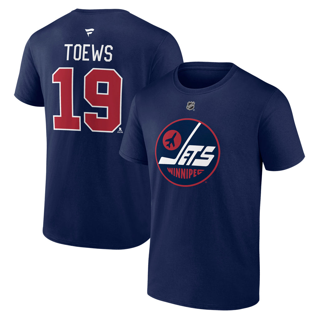 FANATICS ALT NAME/# TEE 19 TOEWS