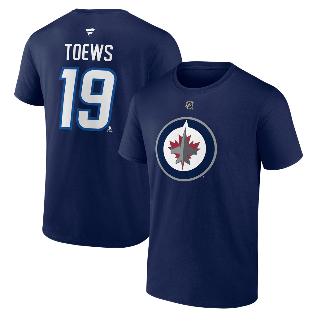 FANATICS NAME/# TEE - 19 TOEWS