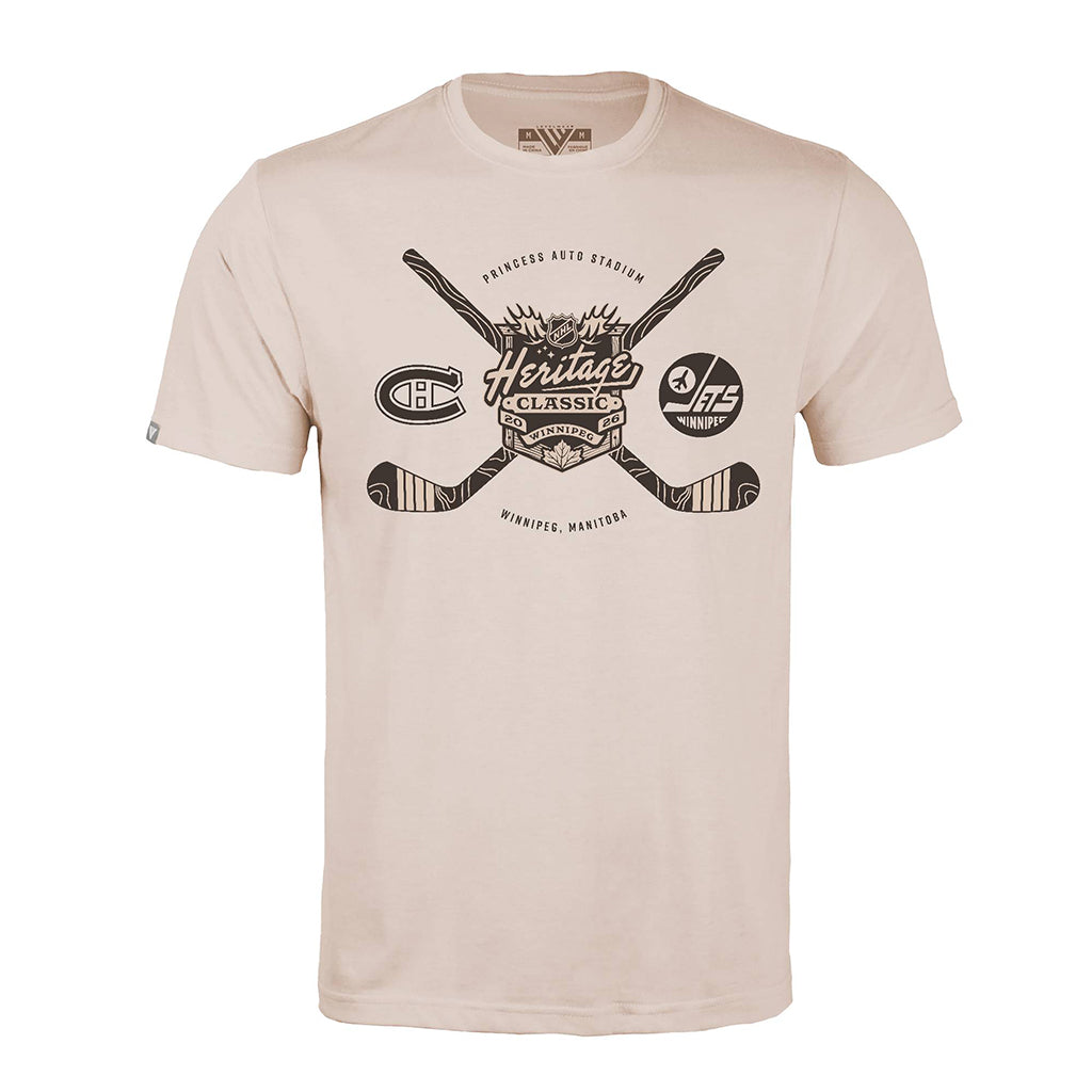 2026 HC FACEOFF T-SHIRT SAND