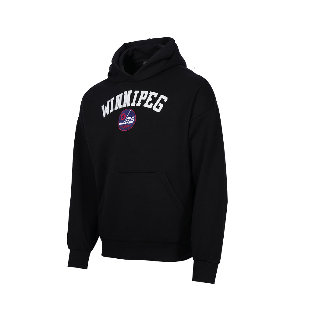 LUXE ALT FELT ARCH HOOD BLACK