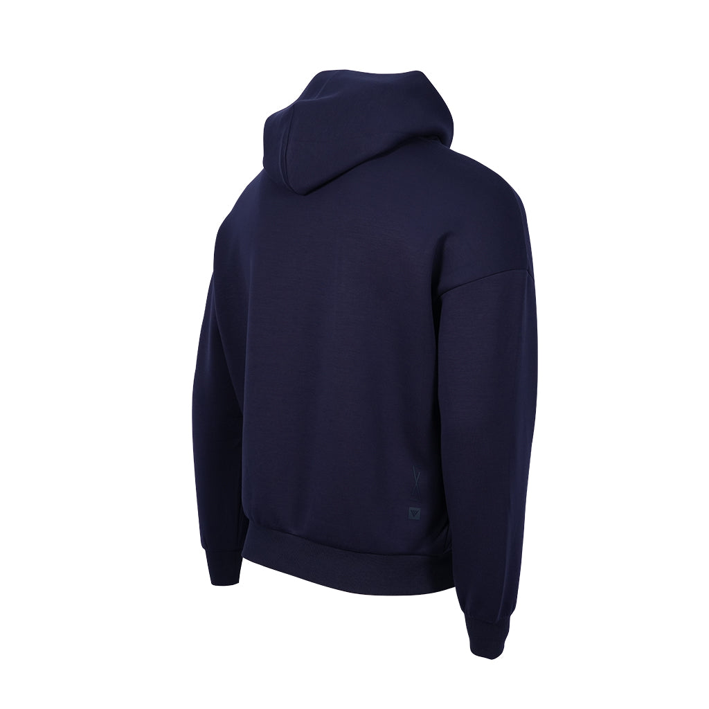LUXE FELT ARCH HOOD NAVY