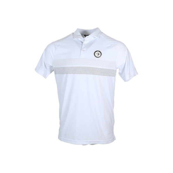 MASON TONAL LOGO POLO WHITE