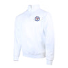 QUARTER ZIP LOGO FLEECE WHITE