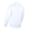 QUARTER ZIP LOGO FLEECE WHITE