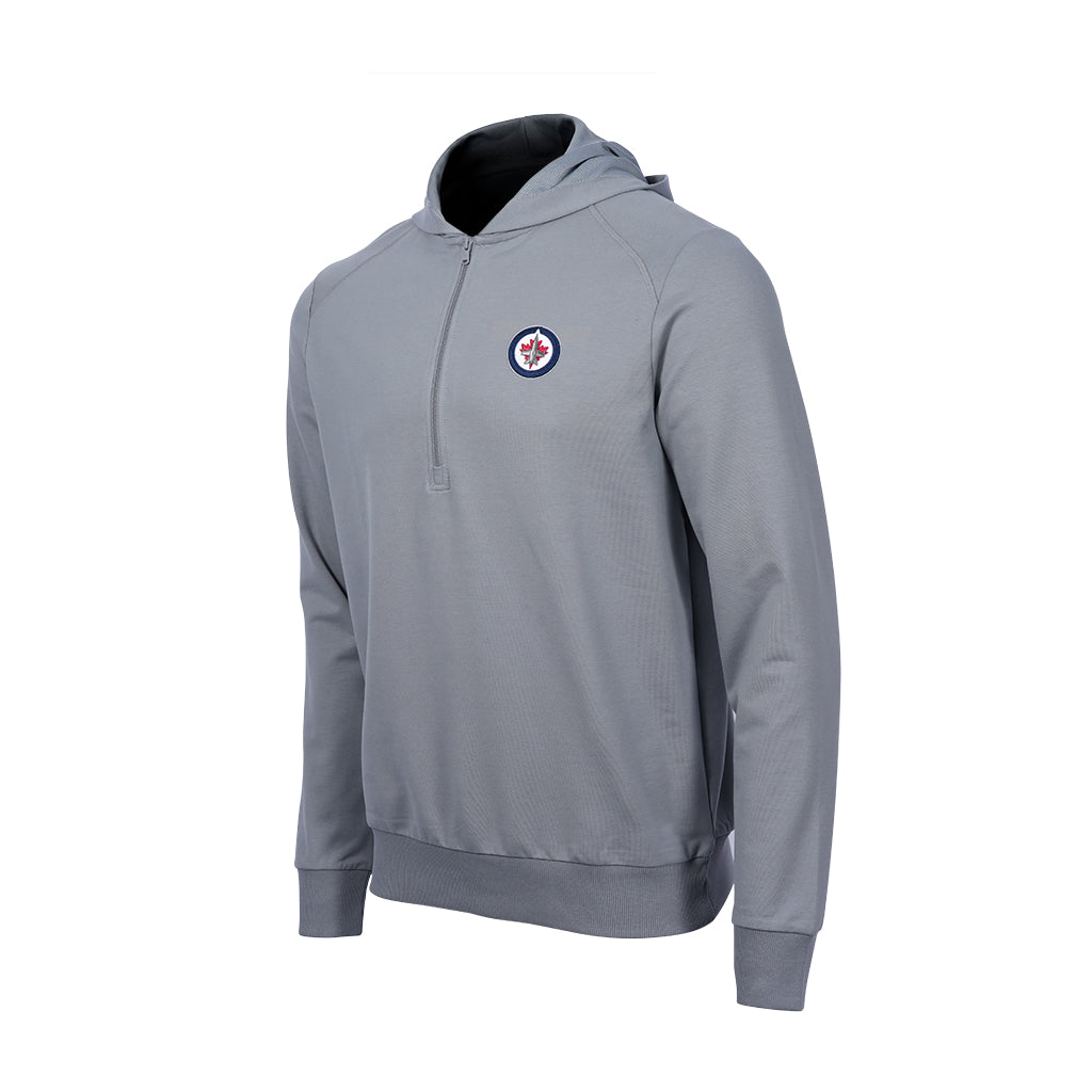 TECHNIC Q.ZIP HOOD PEBBLE