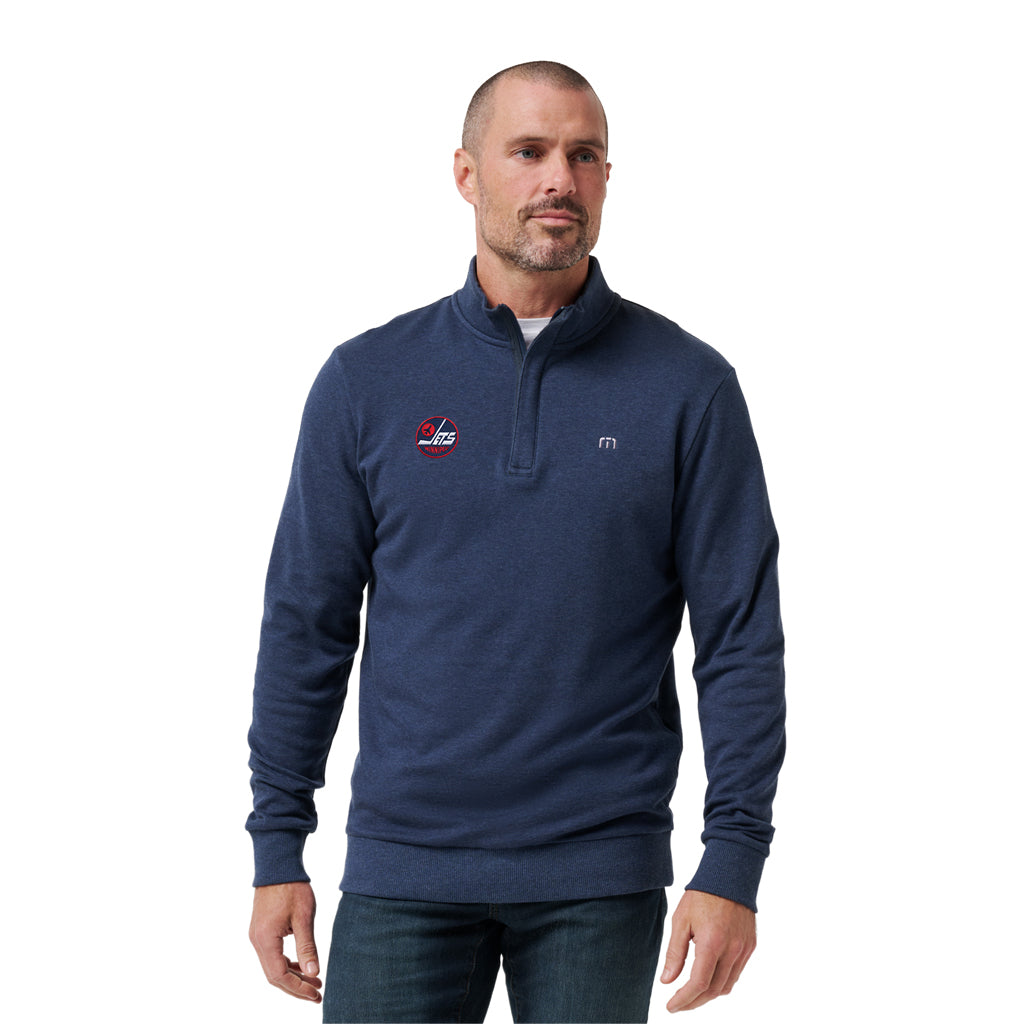 TM CLOUD 2.0 1/4 ZIP H.BLUE