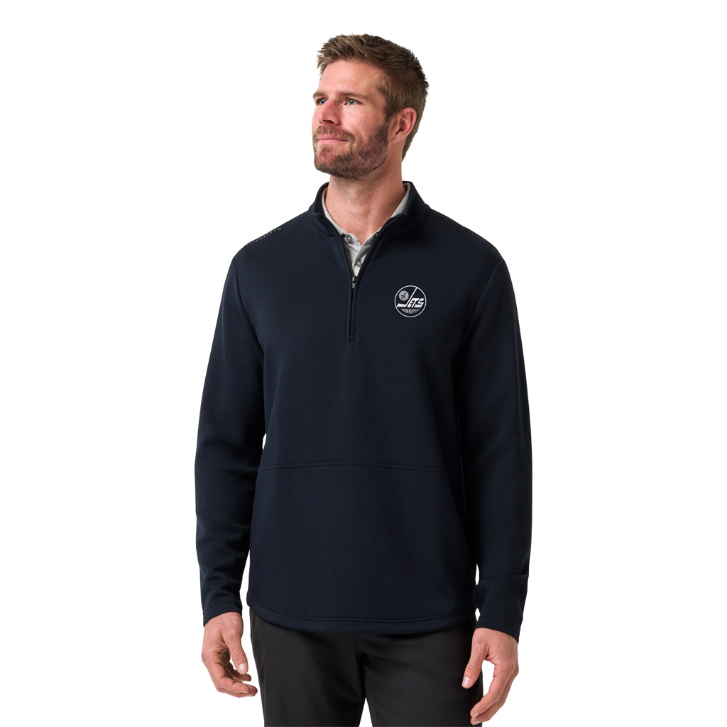 TM FIBRECLOUD 1/4 ZIP ALT BLAC