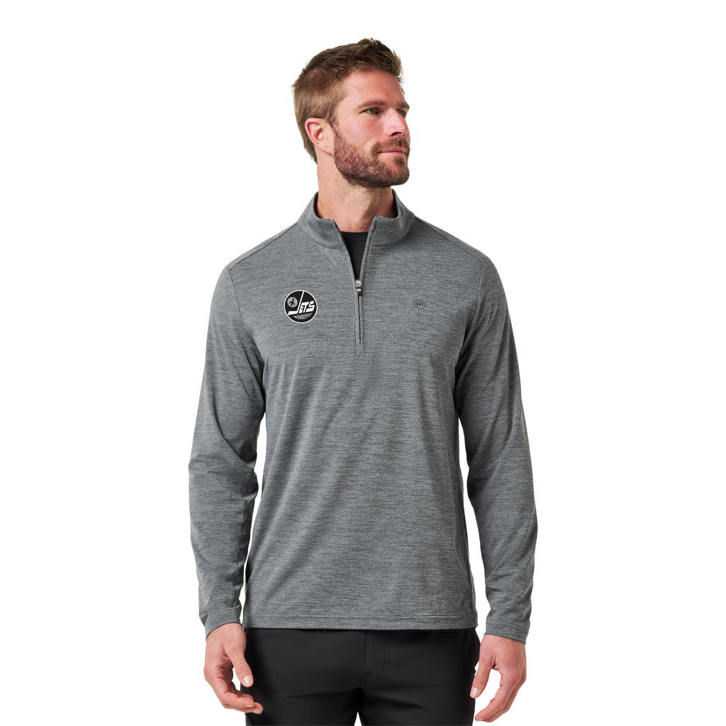 TM HEATER PRO 1/4 ZIP ALT GREY