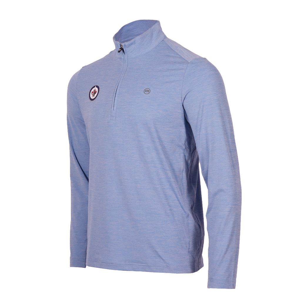 TM HEATER PRO 1/4 ZIP BLUE | True North Shop