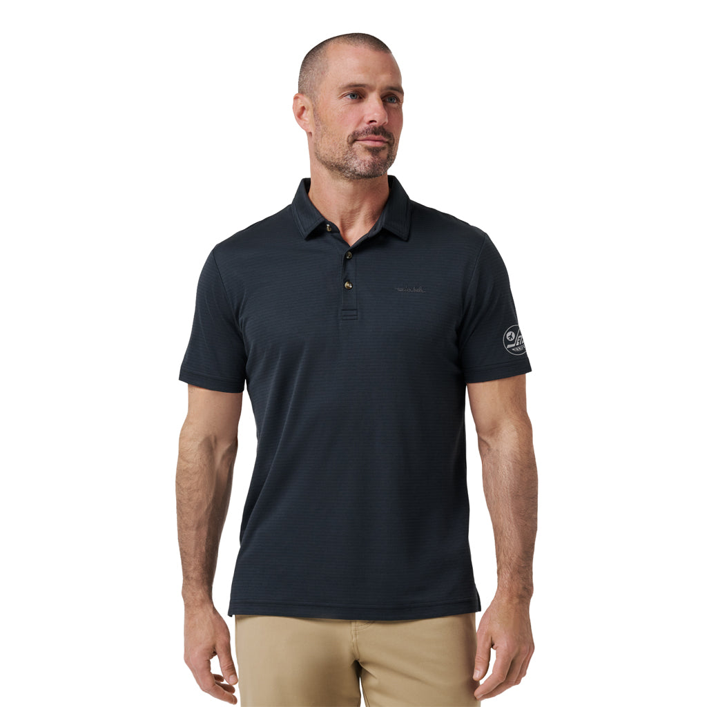 TM ZINNA POLO ALT BLACK