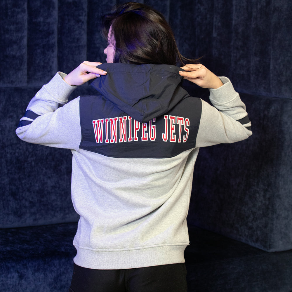 WOMEN'S ALT THROWBACK ZIP HOOD