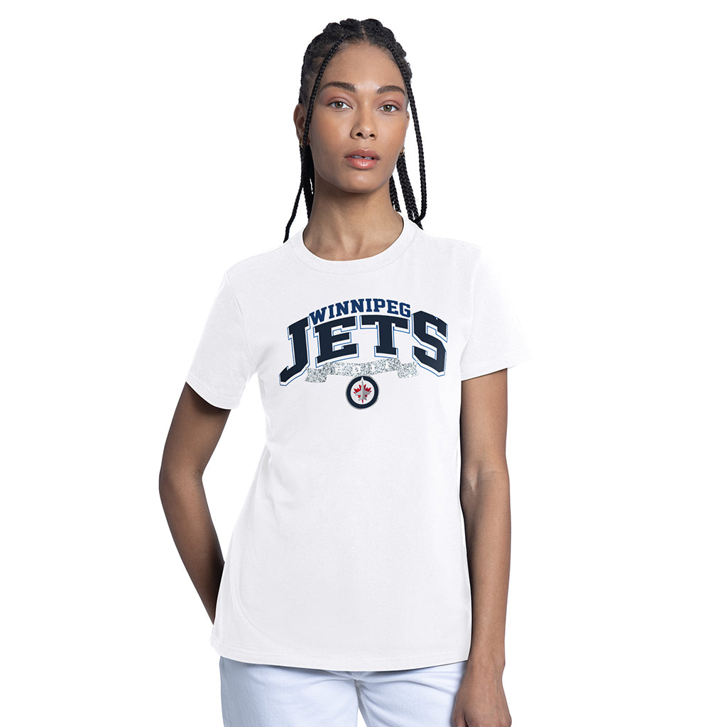WOMEN'S GOAL II CREW TEE WHITE