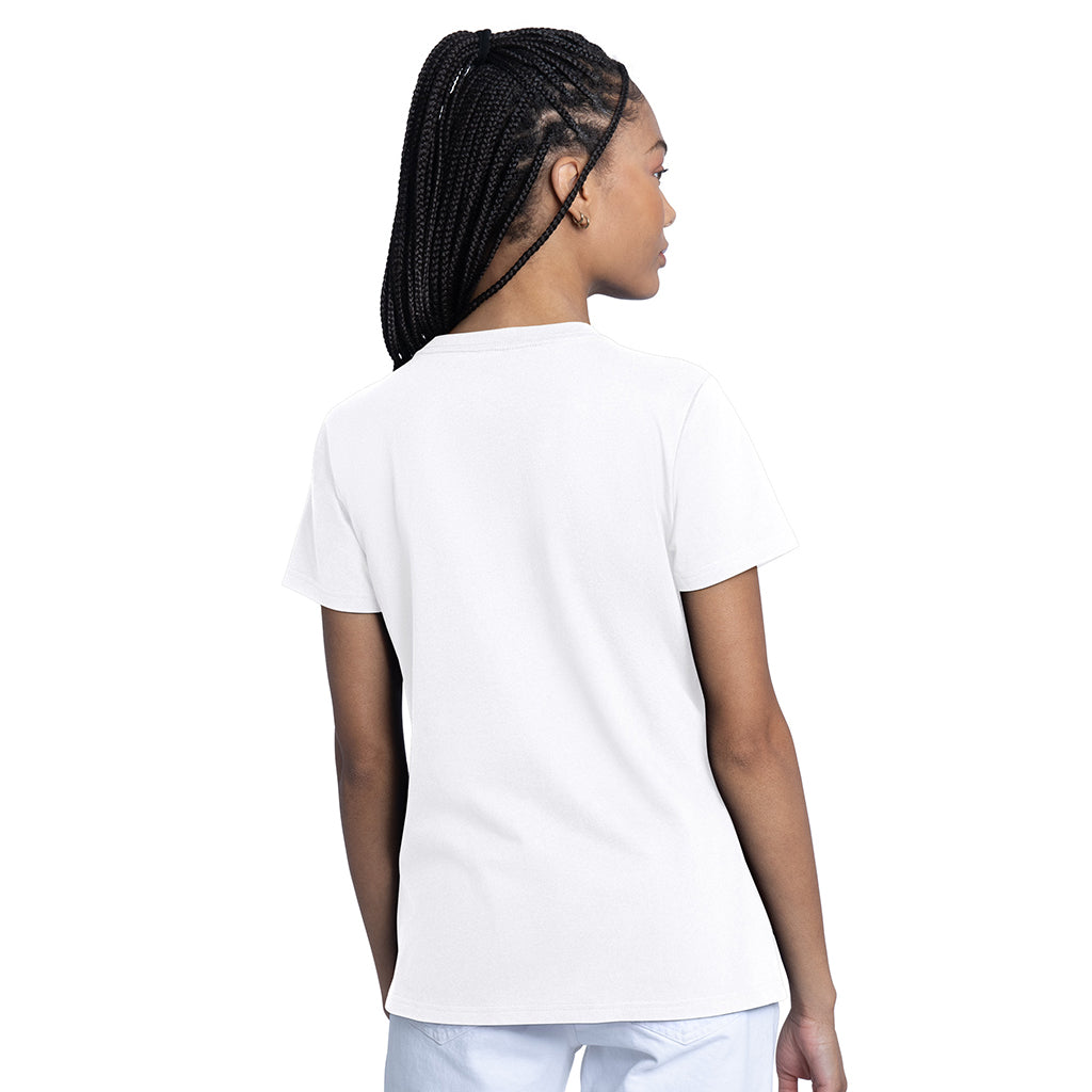 WOMEN'S GOAL II CREW TEE WHITE