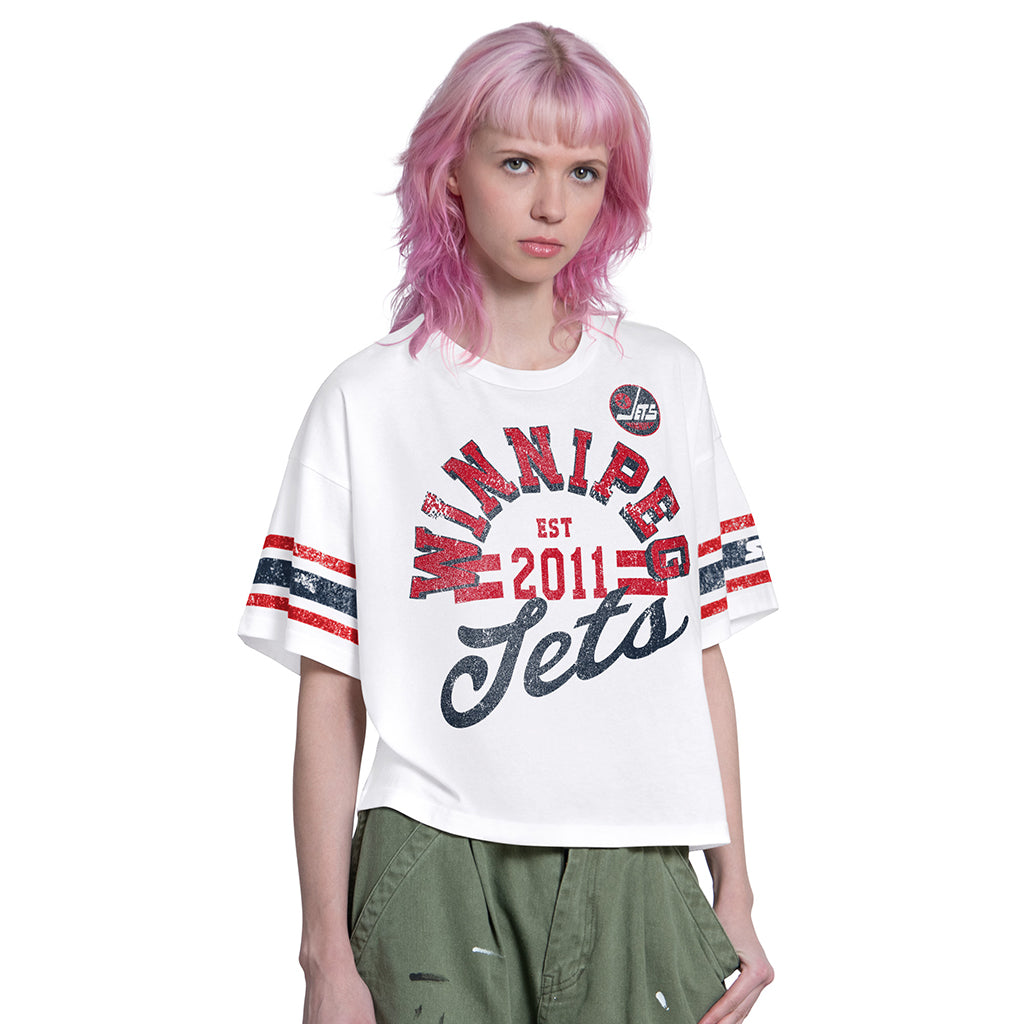 WOMEN'S HURRY UP ALT TEE WHITE