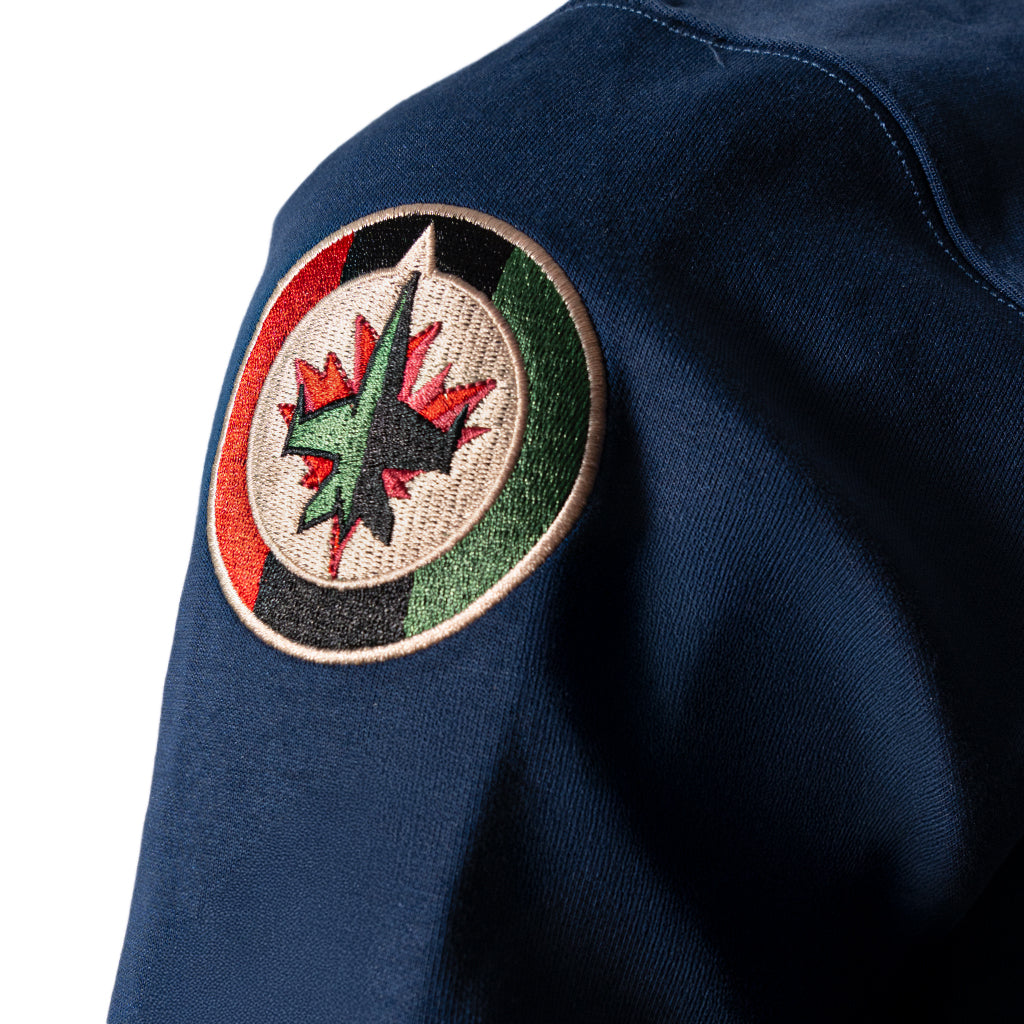 ZUEIKE BLACK HISTORY CREW BLUE