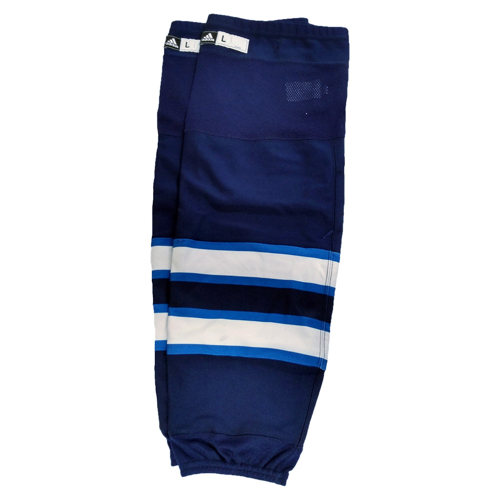 GAME USED HOCKEY SOCKS - NAVY