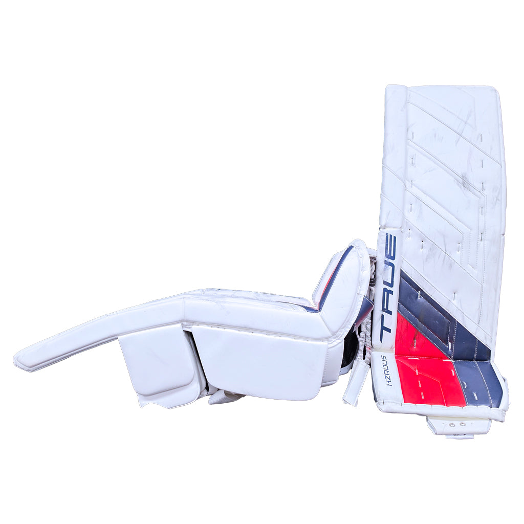 GAME USED ALT GOAL PADS - 01 COMRIE