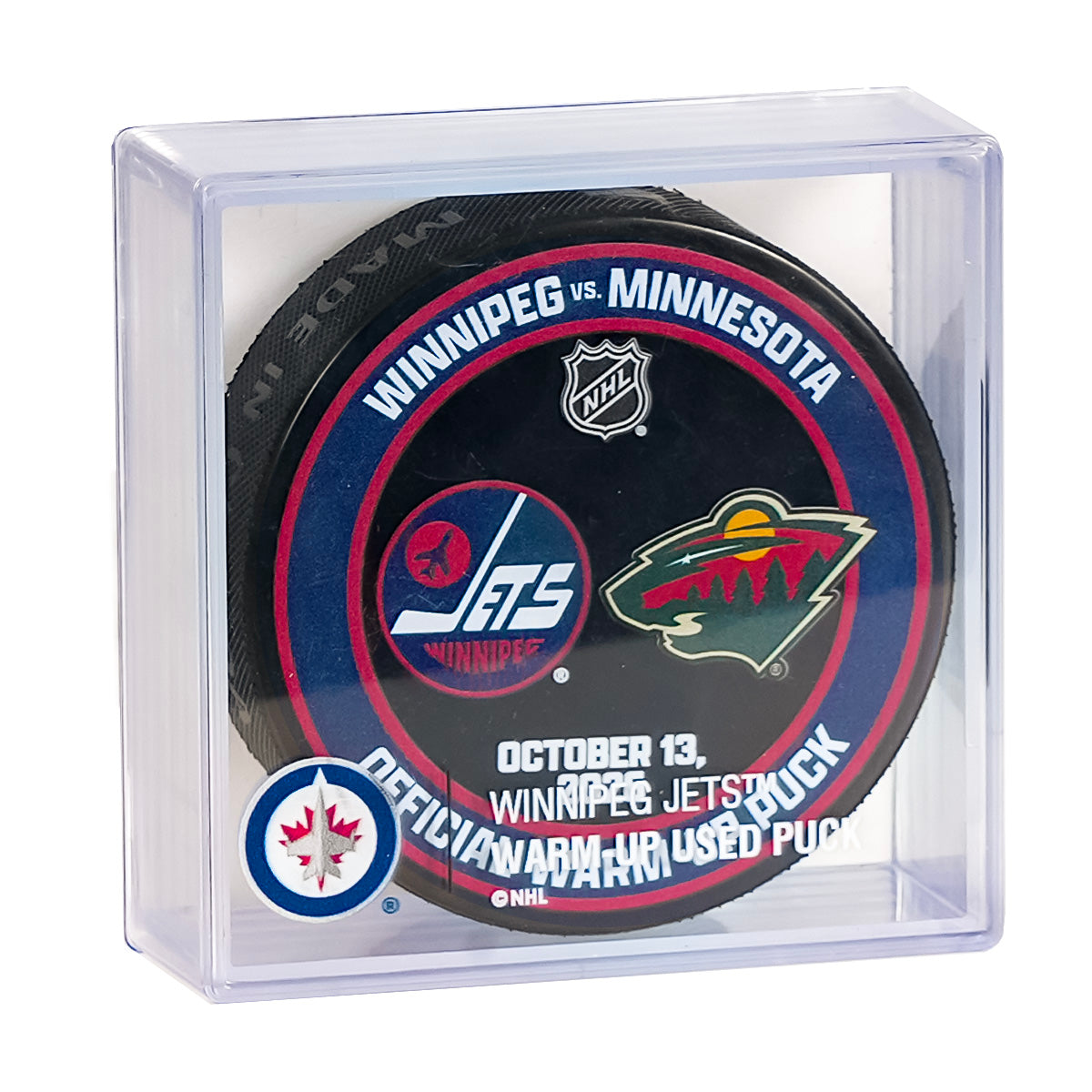 WARMUP USED PUCK 10-13-26