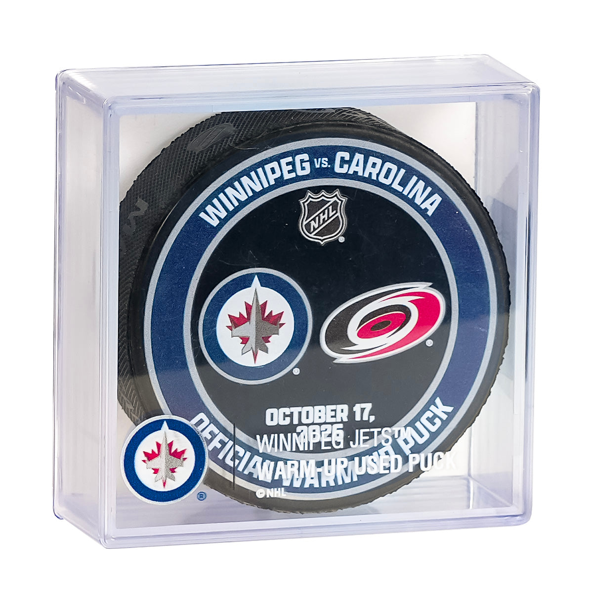 WARMUP USED PUCK 10-17-26