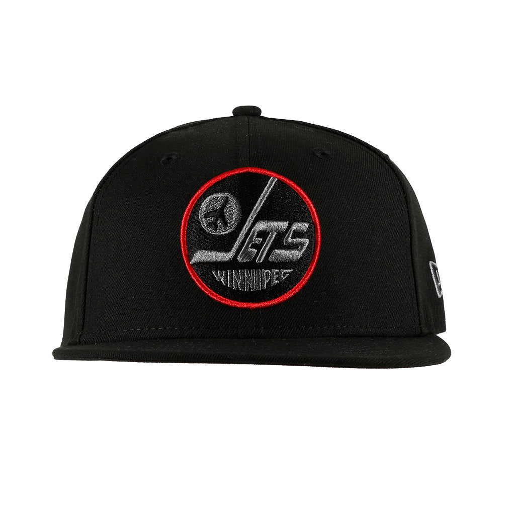 5950 ALT LOGO CAP TONAL BLK/RD