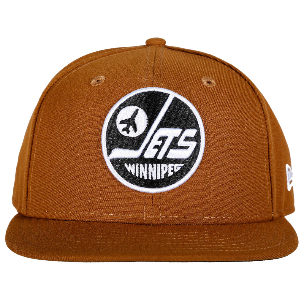 950 ALT LOGO CAP PEANUT B&W