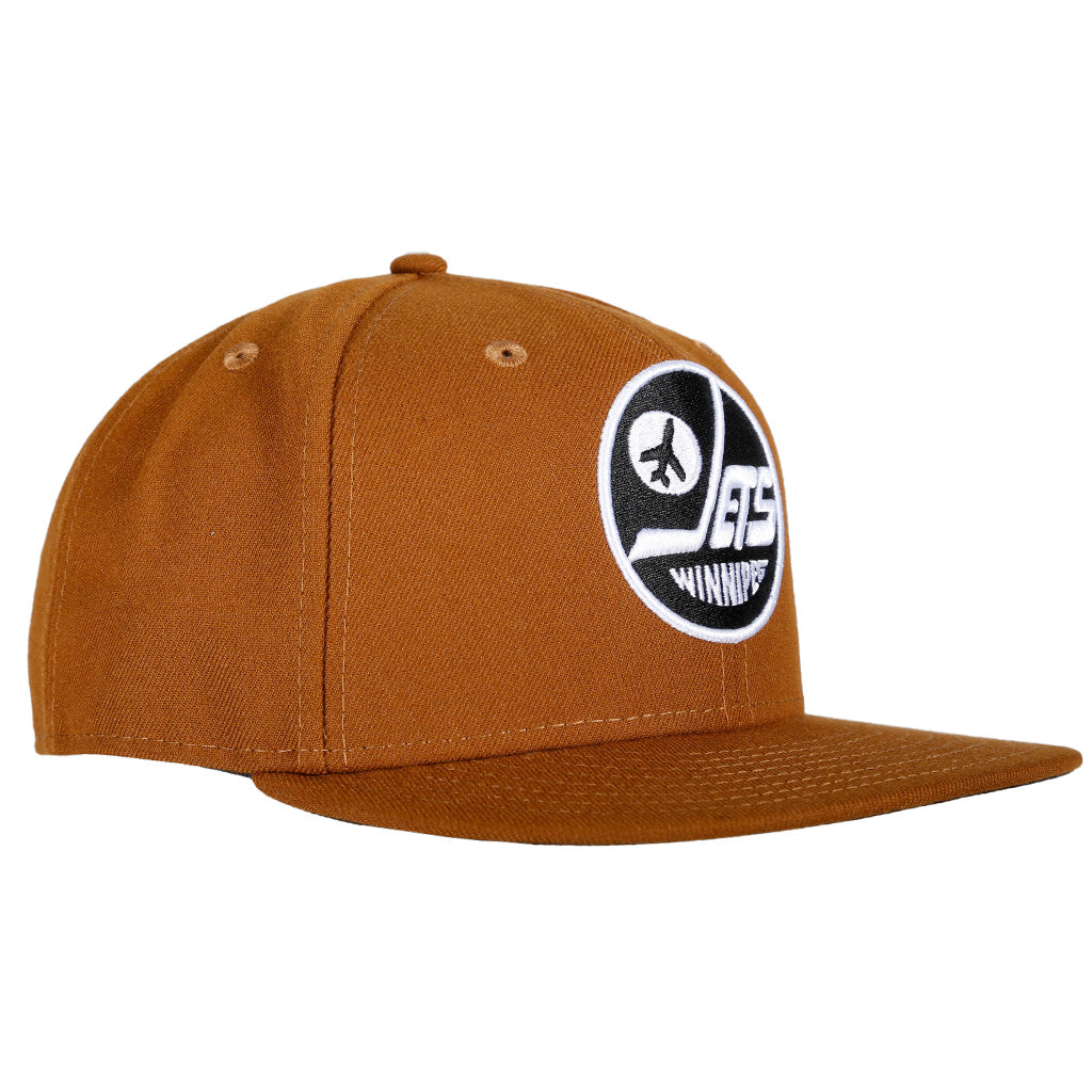 950 ALT LOGO CAP PEANUT B&W