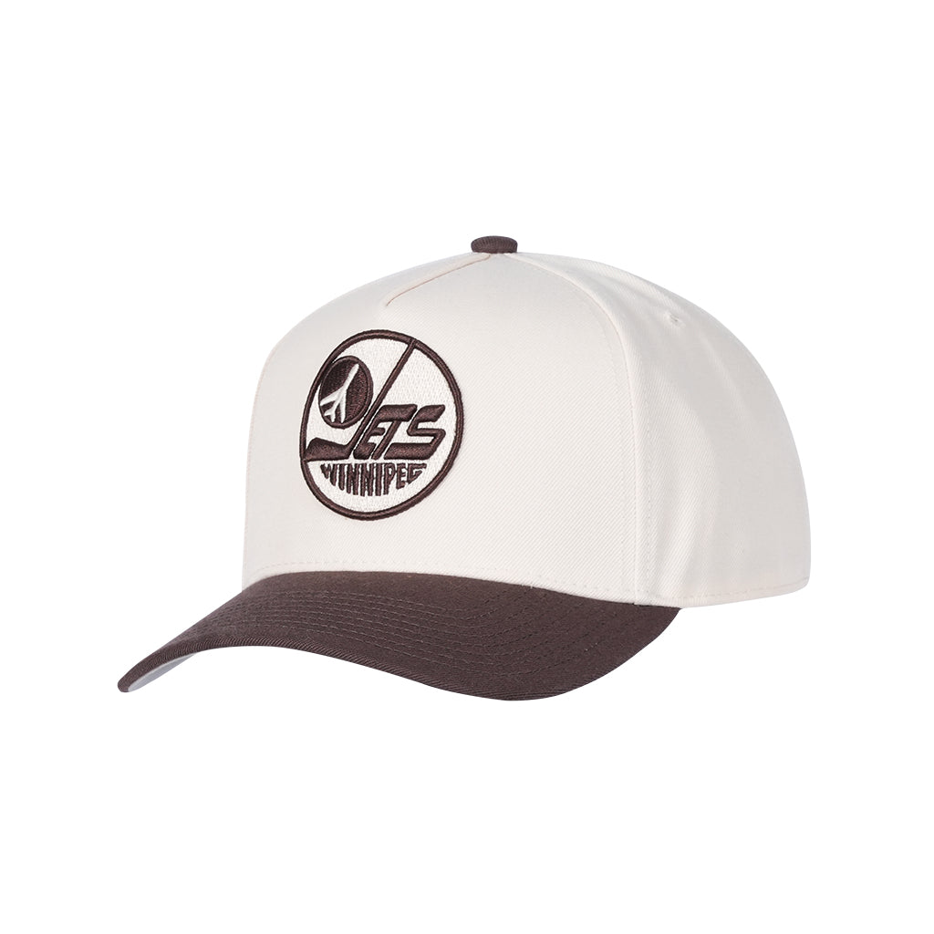 BROWN & CREAM ALT A-FRAME CAP