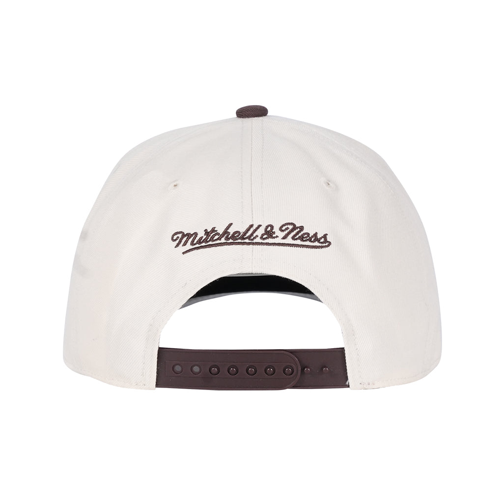 BROWN & CREAM ALT A-FRAME CAP