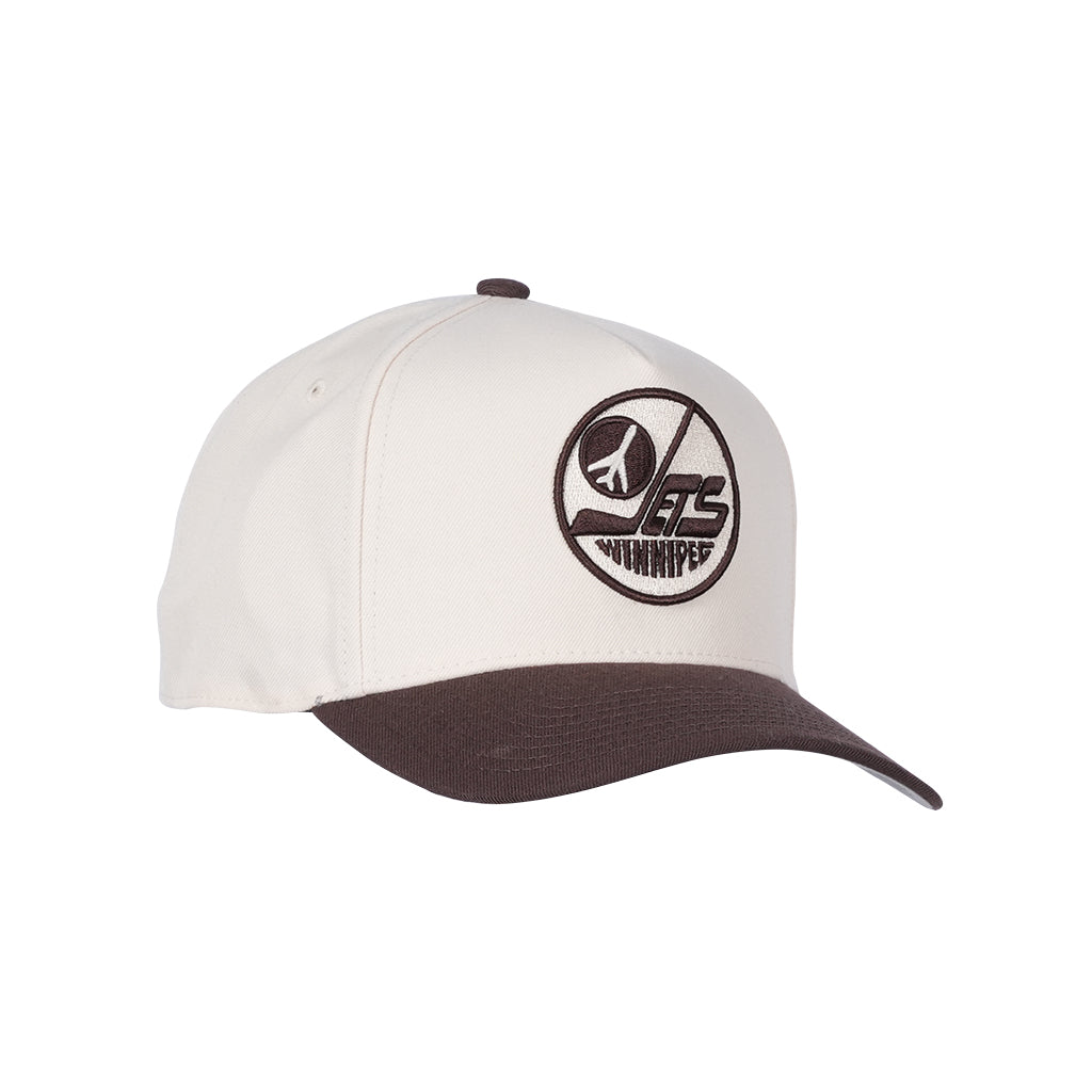 BROWN & CREAM ALT A-FRAME CAP
