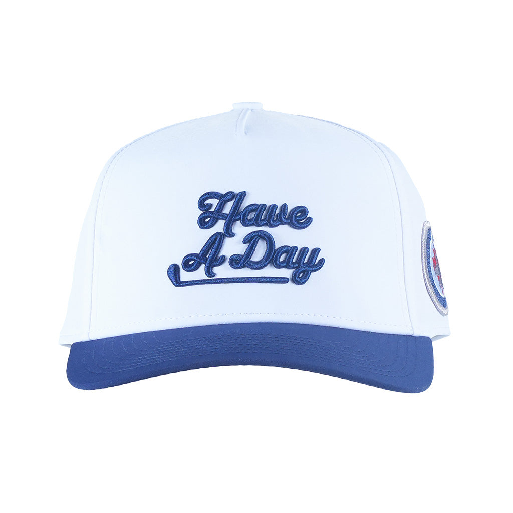 BREEZY HAVE A DAY CAP WHT/BLU