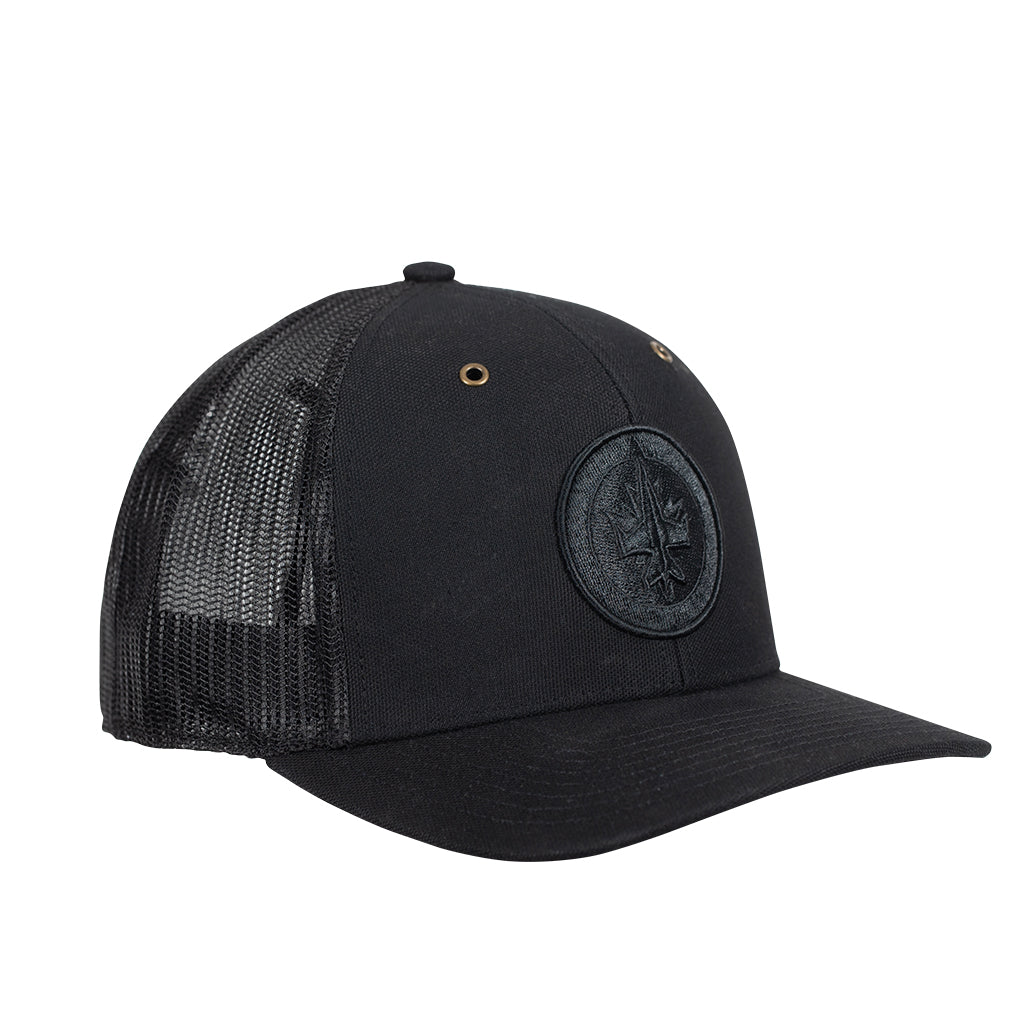 CARHARTT TRUCKER CAP - BLACK