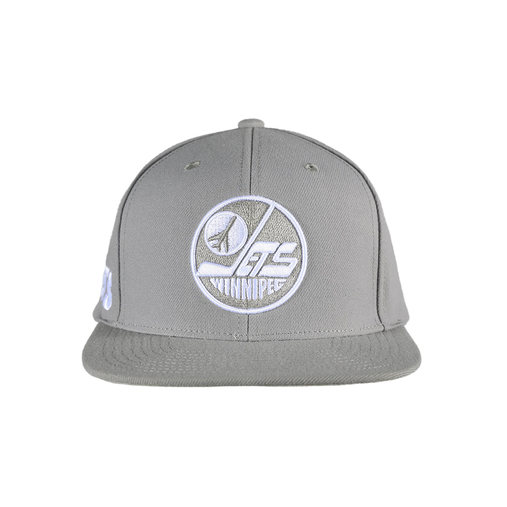 EVERGREEN GREY WHITE SNAPBACK